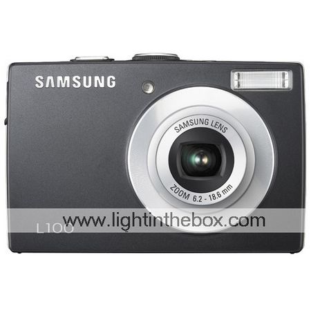 Samsung Digimax L100 8.3MP Digital Camera + 2GB SD Card + Extra Battery + 6 Bonus Samsung Digimax L100 8.3MP Digital Camera + 2GB SD Card + Extra Battery + 6 Bonus